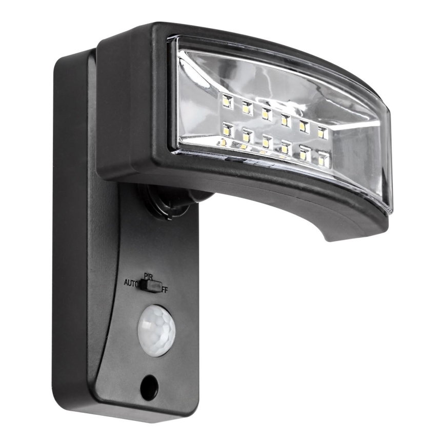 Rabalux - LED-lamp op zonne-energie met sensor LED/2,4W/3,7V IP44