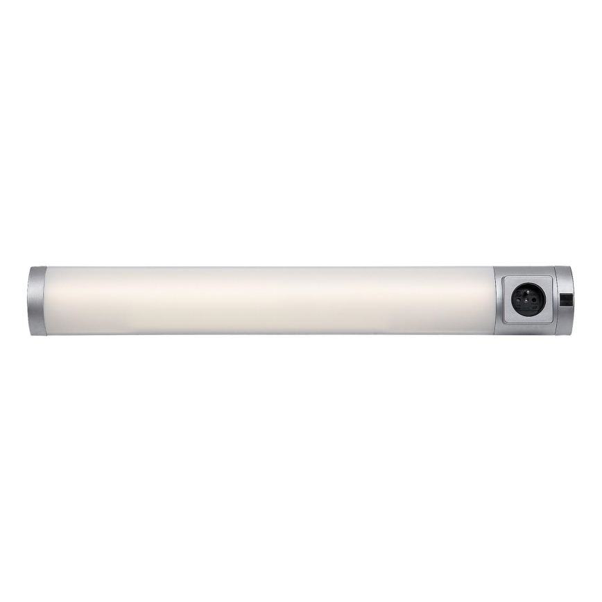 Rabalux - LED Onder keukenkastverlichting met stopcontact LED/8W/230V 4000K 68 cm zilver
