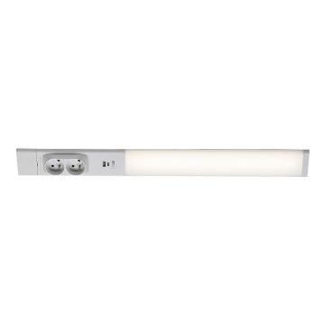 Rabalux - LED Onder keukenkastverlichting met stopcontacten LED/18W/230V 4000K 60 cm wit