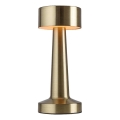 Rabalux - LED Oplaadbaar aanraken tafellamp LED/2,7W/5V 1200mAh 3000/4000/6000K goud