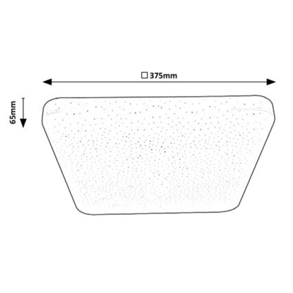 Rabalux - LED Plafond Lamp LED/24W/230V