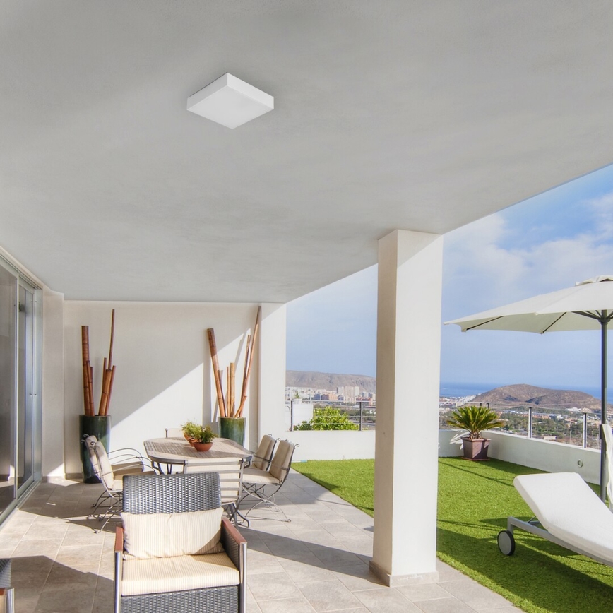 Rabalux - LED-plafondlamp LED/24W/230V 2800-6000K IP44 wit 30x30 cm