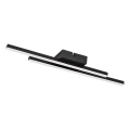 Rabalux - LED plafondlamp LED/12W/230V 3000K zwart
