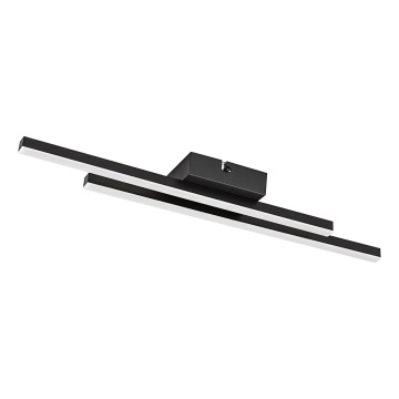 Rabalux - LED plafondlamp LED/12W/230V 4000K zwart