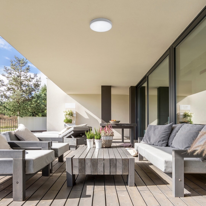 Rabalux - LED plafondlamp LED/24W/230V 2800-6000K IP44 wit Ø 30 cm