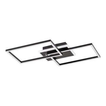Rabalux - LED plafondlamp LED/40W/230V 3000K zwart 39x50 cm