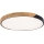 Rabalux - LED plafondlamp LED/42W/230V 3000/4000/6500K zwart/eiken Ø 61 cm