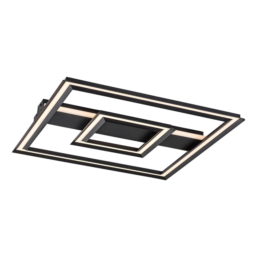 Rabalux - LED plafondlamp LED/48W/230V 3000K zwart 48,5x48,5 cm