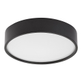 Rabalux - LED Plafondlamp met sensor LED/19W/230V IP44 4000K Ø 28,5 cm zwart
