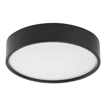 Rabalux - LED Plafondlamp met sensor LED/19W/230V IP44 4000K Ø 28,5 cm zwart