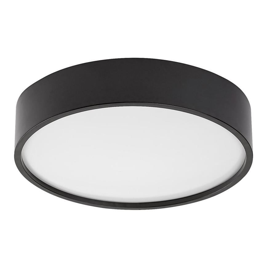 Rabalux - LED Plafondlamp met sensor LED/19W/230V IP44 4000K Ø 28,5 cm zwart
