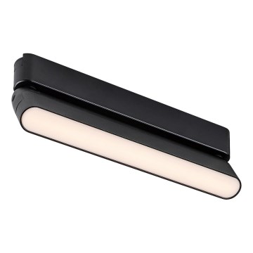Rabalux - LED Plafondlamp voor 1-fase railsysteem LED/12W/230V 3000K 22 cm zwart
