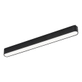 Rabalux - LED Plafondlamp voor 1-fase railsysteem LED/16W/230V 4000K 33 cm zwart