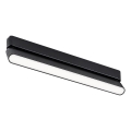 Rabalux - LED Plafondlamp voor 1-fase railsysteem LED/16W/230V 4000K 33 cm zwart