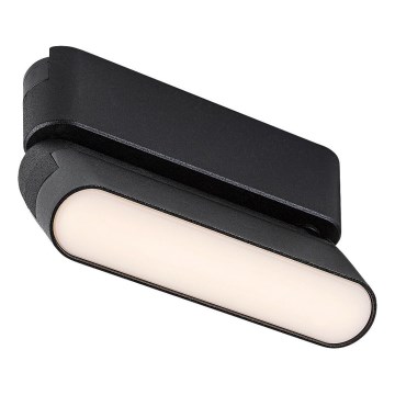 Rabalux - LED Plafondlamp voor 1-fase railsysteem LED/6W/230V 3000K 11,5 cm zwart
