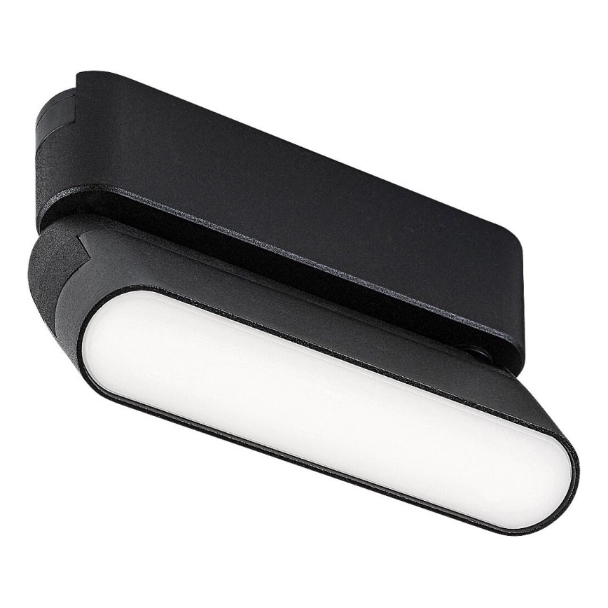 Rabalux - LED Plafondlamp voor 1-fase railsysteem LED/6W/230V 4000K 11,5 cm zwart