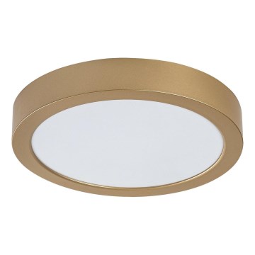 Rabalux - LED-plafondlamp voor badkamer 24W/230V Ø 22 cm IP44 goudkleurig