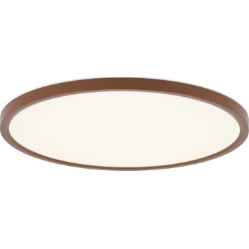 Rabalux - LED plafondlamp voor badkamer LED/24W/230V 3000/4000/6000K Ø 40 cm IP44 bruin