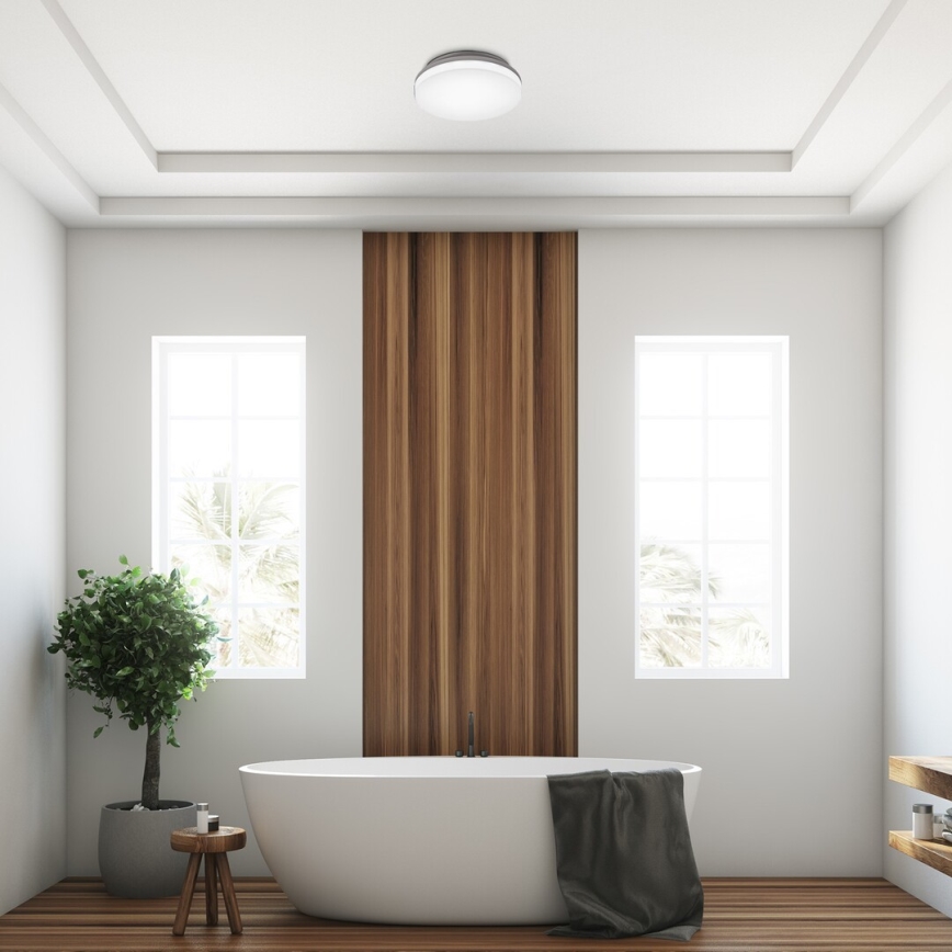 Rabalux - LED badkamer plafondlamp LED/18W/230V IP54 3000K/4000K/6000K Ø 22 cm