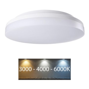 Rabalux - LED plafondlamp voor de badkamer LED/24W/230V IP54 3000K/4000K/6000K Ø 28 cm