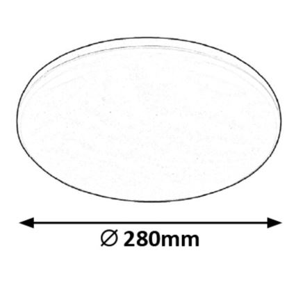 Rabalux - LED Plafondverlichting voor buiten LED / 24W / 230V IP64