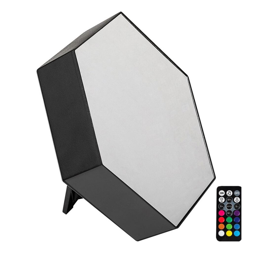 Rabalux - LED RGB Dimbaar tafellamp LED/1W/5V/3xAA + afstandsbediening