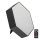 Rabalux - LED RGB Dimbaar tafellamp LED/1W/5V/3xAA + afstandsbediening