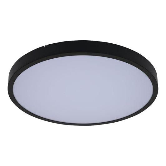 Rabalux - LED RGB Dimbare badkamer plafondlamp LED/36W/230V 3000-6000K Wi-Fi Tuya IP44 diameter 42 cm zwart + afstandsbediening