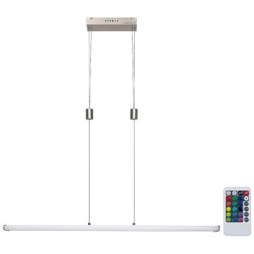 Rabalux - LED RGB Dimbare hanglamp aan een koord LED/24W/230V Wi-Fi Tuya + afstandsbediening