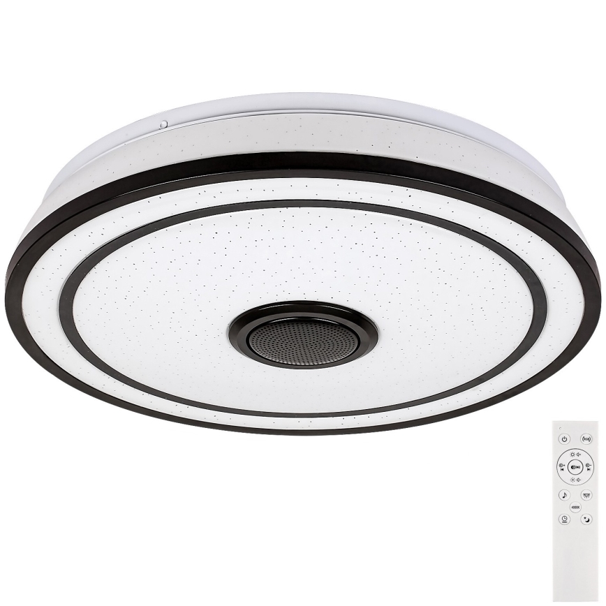 Rabalux - LED RGB Dimbare plafondlamp met geïntegreerde luidspreker LED/24W/230V 3000-6500K + afstandsbediening Ø 39,5 cm
