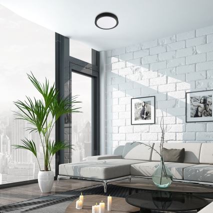 Rabalux - LED RGB dimbare plafondlamp met sensor LED/28W/230V 2700-5000K Ø 36 cm + afstandsbediening