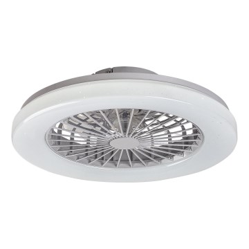 Rabalux - LED RGB Dimbare plafondlamp met ventilator LED/48W/230V 3000-6500K + afstandsbediening