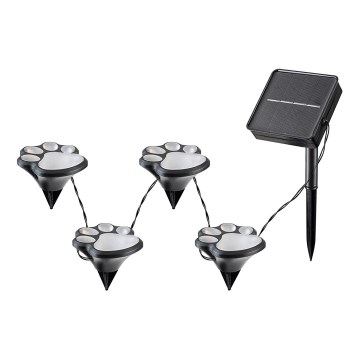 Rabalux - LED Solar lamp 4xLED/0,06W/1,2V IP44