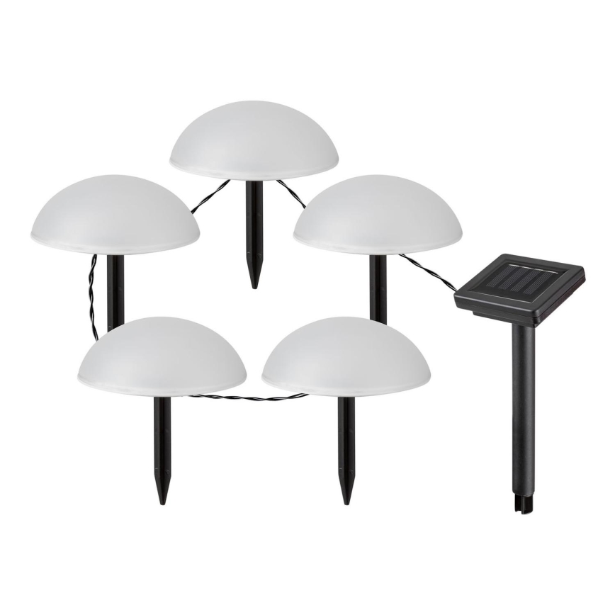 Rabalux - LED Solar lamp 5xLED/0,2W/1,2V IP44