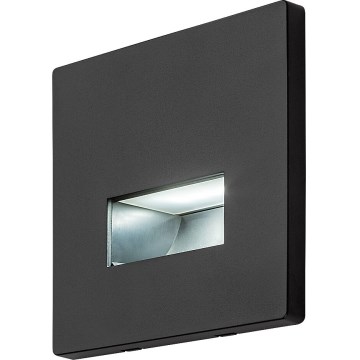 Rabalux - LED trapverlichting LED/1W/230V 3000/4500/6500K zwart