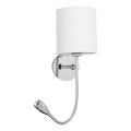 Rabalux - LED Wandlamp 1xE27/40W+LED/3W