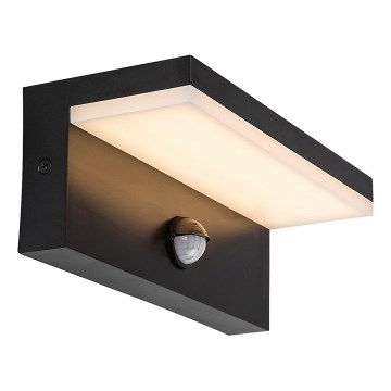 Rabalux - LED Wandlamp voor buiten met sensor LED/9W/230V 2700/4000/6500K IP54 zwart