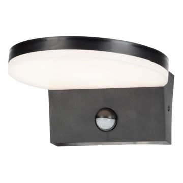 Rabalux - LED Wandlamp voor buiten met sensor LED/9W/230V 2700/4000/6500K IP54 zwart