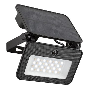 Rabalux - LED Zonne-spot met sensor LED/6W/3,7V 3000/4000/6500K IP65 2200 mAh