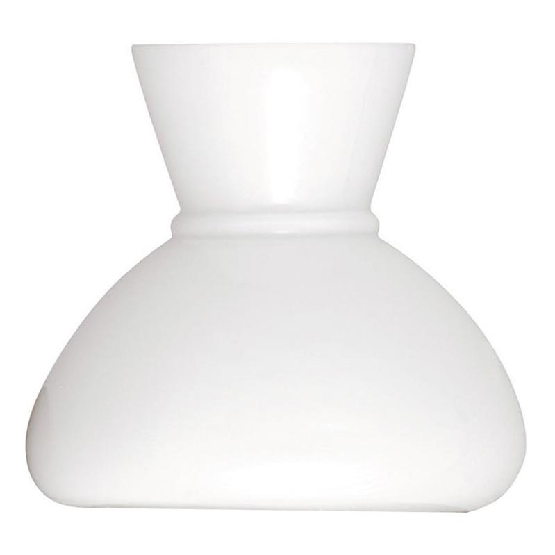 Rabalux - Reserve glas voor kroonluchter E27 diameter 23,5 cm wit