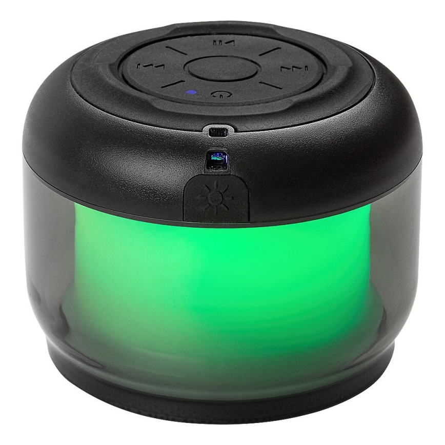Rabalux - RGB Tafellamp met een luidspreker RGB/3W/3,7V 500mAh