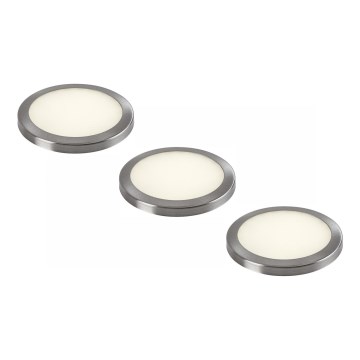 Rabalux - SET 3x LED Dimbare kastverlichting 3xLED/1W/230V 4000K