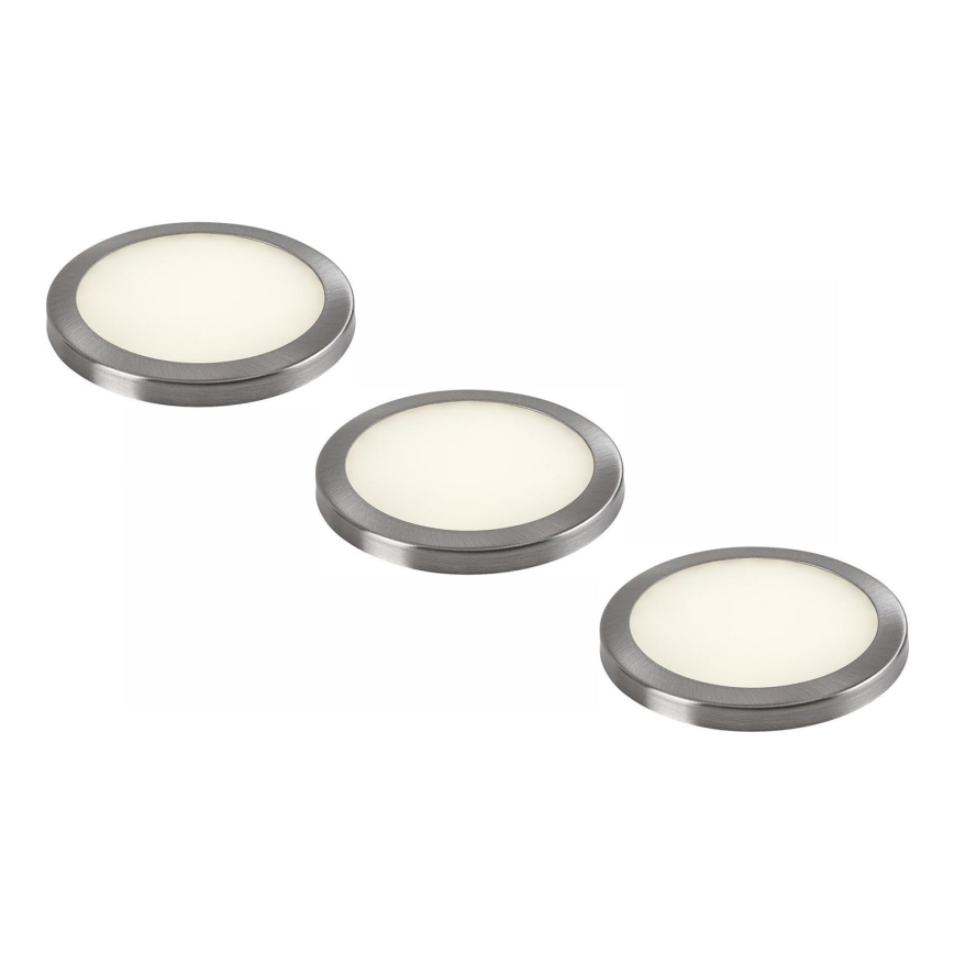 Rabalux - SET 3x LED Dimbare kastverlichting 3xLED/1W/230V 4000K