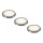 Rabalux - SET 3x LED Dimbare kastverlichting 3xLED/1W/230V 4000K