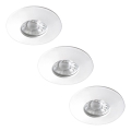 Rabalux - SET van 3 LED-inbouwspots voor badkamer LED/4W/230V IP44
