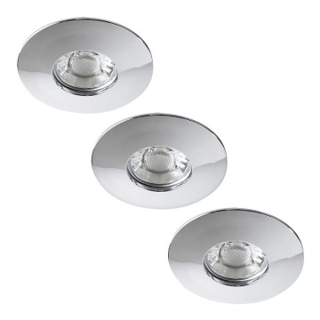Rabalux - Set van 3 LED-inbouwspots voor de badkamer LED/4W/230V IP44