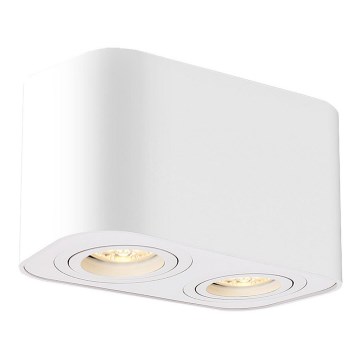 Rabalux - Spot 2xGU10/42W/230V wit