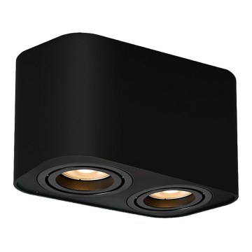 Rabalux - Spot 2xGU10/42W/230V zwart