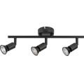 Rabalux - Spotlamp 3xGU10/25W/230V zwart