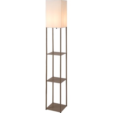 Rabalux - Staande lamp met plankjes 1xE27/40W/230V beige